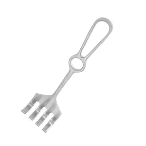 Israel Retractor Blunt 4 Prong For Surgical Operations Stainless Steel CE ISO Approved