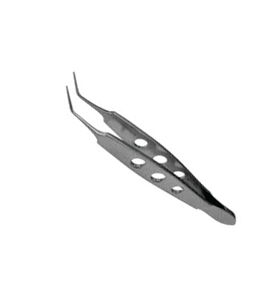 Pince/instrument ophtalmique à angle de 8mm en acier inoxydable, instrument d'ophtalmologie certifié CE et ISO, 2,14 pièces - Product Image 1