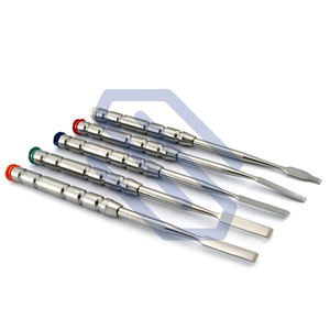 Periodontal Ochsenbein <b>Chisels</b> Ridge-Splitting Expanding-<b>Chisel</b> 5 Pcs Stainless Steel Instruments CE - Product Image 1