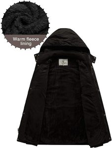 Chaqueta de Invierno para Hombre, Estilo Urbano, Impermeable, Ecológica, Abrigo Cálido con Capucha Desmontable, Reversible y Personalizable con Calefacción - Product Image 4