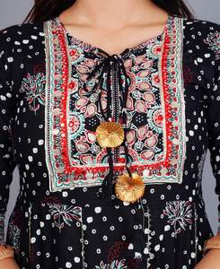 Pantalon DUPATTA KURTI ANARKALI, pour travail à la main, en rayonne lourde, livraison gratuite - Product Image 5