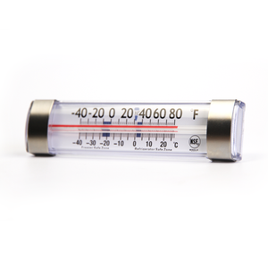 Mini thermomètre de qualité approuvé réfrigérateur congélateur réfrigérateur Tube en verre stockage à froid thermomètre de médicament avec NSF - Product Image 2