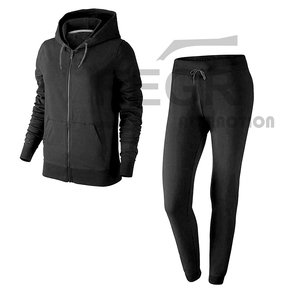 Wholesale OEM Fitted Sweatsuit Tracksuit Zipper Hoodies Jogging Men Jogger <b>Track</b> <b>Suit</b> - Product Image 3