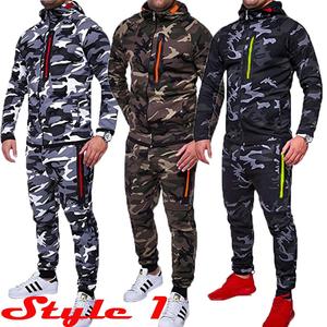 Survêtement d'hiver pour homme en molleton de coton épais, vêtements de sport personnalisés avec impression OEM, haute qualité, nouveau design, confortable et uni - Product Image 4
