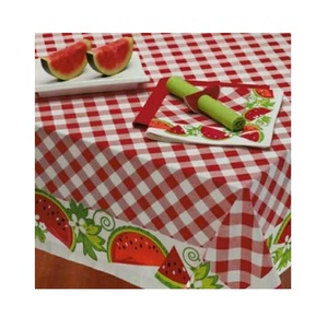 Triangle Print Table Cloth Organic Cotton GOTS Certified - Product Image 5