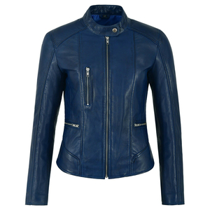 Chaqueta personalizada de piel auténtica ajustada para hombre, chaqueta de invierno con piel de oveja de talla grande, impermeable y transpirable - Product Image 1