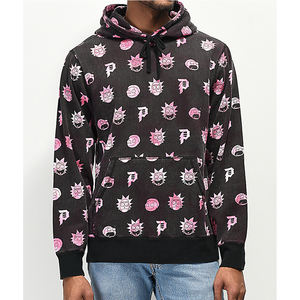 Sweat à Capuche Unisexe Surdimensionné Tie Dye Design de Mode en Gros Style Hip Hop Personnalisé à Capuche Imprimé Tricoté pour Hommes Femmes pour l'Hiver - Product Image 5