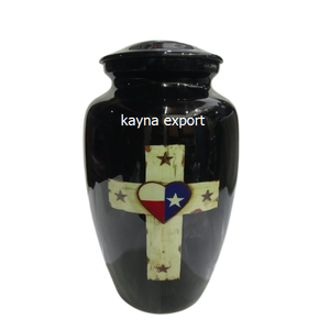 Nouvelle conception d'urne funéraire pour adultes en marbre fini avec gravure, belle urne pour les cendres d'un être cher, design unique, meilleures urnes - Product Image 2