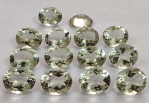 Améthyste verte naturelle, taille ovale, 4x6 mm à 8x10 mm, facettée - Améthyste verte en vrac - Product Image 3