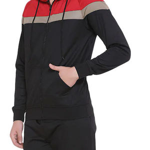 Survêtement de sport de haute qualité pour hommes, polaire de sport en coton d'hiver avec panneau personnalisé respirant et grande taille prix - Product Image 5