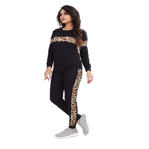 New Stylish Custom Logo Tracksuit Long Sleeve O Neck <b>Sweatshirt</b> with Trousers - Product Image 3