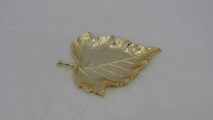 Hot Vantage aluminium plaqué or brut de haute qualité feuille Design plateau de service luxe moderne fantaisie Offre Spéciale pas cher plat de service - Product Image 5