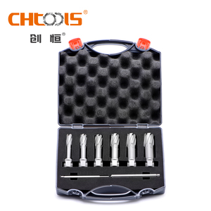 Chtools tungsten carbide lõi khoan lỗ cắt Weldon Shank TCT hình khuyên cắt khoan lỗ kim loại nhựa chế biến thép - Product Image 5