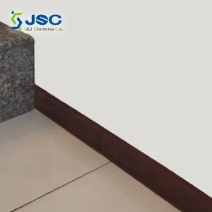 Papan Skirting PVC untuk Dekorasi Rumah-Lantai Papan Dasar-Bahan Bangunan