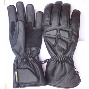 High Quality Black Color New Style Waterproof Membrane Full Finger Winter Motorbike Gloves for Ice Climbing Low Price USA - Product Image 1
