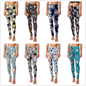 Leggings Deportivos para Mujer, Diseño Moderno, Multicolor, Sólidos, de Spandex/Nylon, Transpirables, Resistentes al Viento, para Yoga, Gimnasio, Fitness, Venta al Por Mayor - Product Image 6
