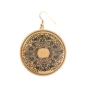 Boucles d'oreilles pendantes à la mode en laiton en métal multicolore à la mode pour les fêtes d'anniversaire bijoux cadeau - Product Image 6