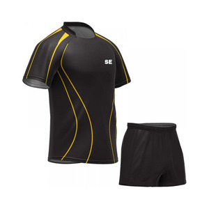 Uniformes de rugby, maillots de rugby en gros, impression par transfert thermique, logo personnalisé, couleur personnalisée, respirant, tailles personnalisées - Product Image 6