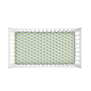 ผู้ผลิตผ้าฝ้ายอินทรีย์เด็กติดตั้งแผ่นเปลเด็ก - Product Image 1