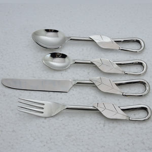 Design unique avec ensemble de 4 couverts de cuisine en argent plaqué de haute qualité, ensemble de vaisselle de cadeau de Noël, ensemble de cuisine - Product Image 2