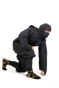 Traje Ninja de alta calidad para hombres y mujeres, traje personalizado de Koga-shozoku - ninja o traje de espía con material de alta calidad - Product Image 4