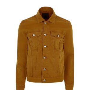 Design personnalisé pour hommes, vestes tendance en denim de coton Letterman grande taille, veste en jean du fabricant professionnel du Bangladesh - Product Image 4