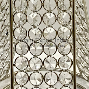 Centro de Mesa con Jarrón Plateado - Product Image 3