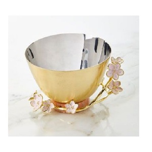 Admirable Design Bol Décoratif Forme Ronde Couleur Argent Chocolats Bol En Acier Inoxydable Bol De Service - Product Image 6