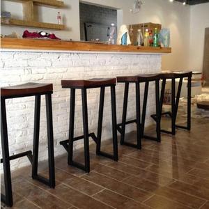 Prezzo a buon mercato industriale indiano rustico solido in <span class=keywords><strong>legno</strong></span> <span class=keywords><strong>e</strong></span> <span class=keywords><strong>ferro</strong></span> sgabello da <span class=keywords><strong>Bar</strong></span>, sgabello da bancone - Product Image 4
