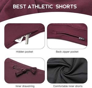 Alta calidad al por mayor de las mujeres de rendimiento deporte tenis corto plisado correr entrenamiento atlético corto con bolsillos - Product Image 5