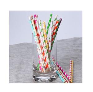 ฟางกระดาษตรงสีสันสดใสขนาดเส้นผ่านศูนย์กลาง8มม. ผลิตในเวียดนาม - Product Image 5