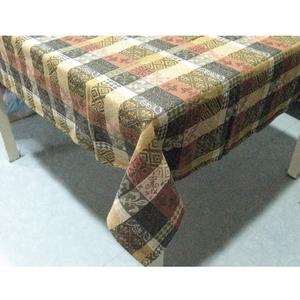 Diseño de rayas verde claro 100% algodón orgánico GOTS certificado sostenible fiesta boda hogar Hotel cocina banquete mantel - Product Image 4