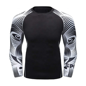 Custom Printed Short Sleeve Sun Protection Surfing Shirt Men Women Design Your Own Rash Guard - Product Image 3