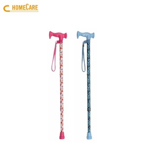 Bastón de Senderismo Plegable de Aleación de Aluminio Ajustable para Exteriores con Mango en T y Punta de Goma, Capacidad de 250 Libras, Longitud de 100 cm - Product Image 5