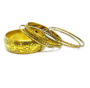 1950 Old March Mesoamerican Jewelry shop California superficies texturizadas Vintage turquesa brazalete para mujer - Product Image 2