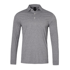 Chemise personnalisée pour homme 100% coton anti-plis à manches longues en tissu tricoté séchage rapide respirant décontractée pour l'été fabriquée au Bangladesh - Product Image 1