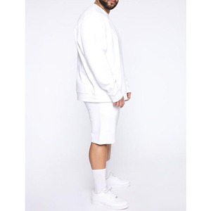 Conjunto de 2 piezas deportivas personalizadas para hombre, traje de pista corta de alta calidad, talla grande - Product Image 4