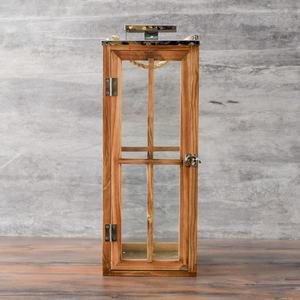 Lanterne en bois en gros, porte-bougie pour décoration de mariage et de la maison - Product Image 2