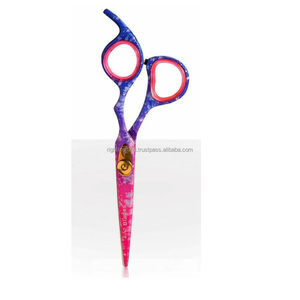 Tijeras de peluquería profesional, cuchilla afilada para cortar el pelo, herramientas, bolsa, color completo - Product Image 1