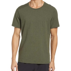 T-shirt d'été 100% coton de haute qualité avec impression personnalisée de LOGO T-shirts unis vierges pour hommes T-shirt en coton de qualité supérieure 210gsm T-shirts - Product Image 6