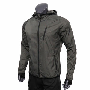 Chaqueta con capucha Unisex, diseño personalizado, cortavientos, ropa deportiva, abrigo para correr - Product Image 5