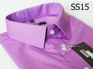 Chemise d'été élégante pour hommes, tenue à la mode, Design solide et des couleurs à personnaliser sur la taille ou sur commande, nouvelle collection - Product Image 6