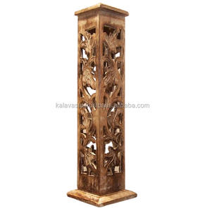 Palo de madera de alta calidad/soporte de cono para decoración del hogar ocasiones de Pascua como soporte de Pilar - Product Image 3