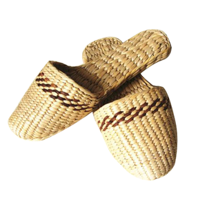 Pantoufles vietnamiennes faites à la main, en matière naturelle de fabrication d'eau, livraison gratuite - Product Image 3