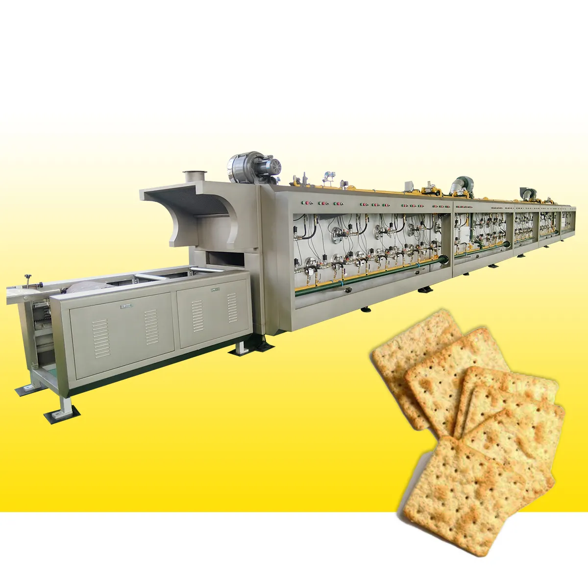 Small Biscuit machinery chocolate cookie depositor soda cracker biscuit production line for biscuit Factory