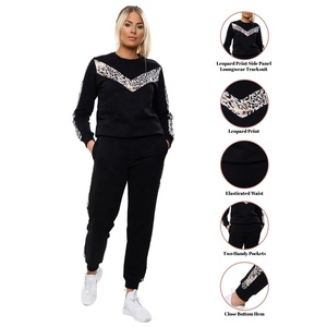 Women's Custom Design & Logo Winter Hoodies & <b>Tracksuits</b> Set 2 in 1 Design Fleece Polyester/Cotton Active Sport Lounge Wear - Product Image 2