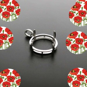 Granate Hydro Quartz 925 Plata de Ley doble fianza hecho a mano Close Beck enero Birthstone conector para joyería curativa - Product Image 4