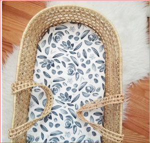 Small <b>Bassinet</b> <b>Sheets</b> Custom Print Super Soft Baby <b>Bassinet</b> <b>Sheet</b> - Product Image 3