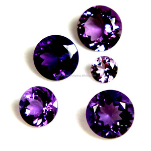 Améthyste violette pierre précieuse en vrac forme ronde taille calibrée haute qualité bijoux personnalisés fabrication pierre améthyste brésilienne - Product Image 6