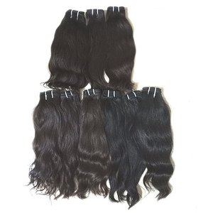 Extensions de cheveux vierges Remy bruts de 10 à 36 pouces, faisceaux de cheveux humains non transformés, fournisseur de cheveux longs de couleur naturelle alignée sur les cuticules - Product Image 4